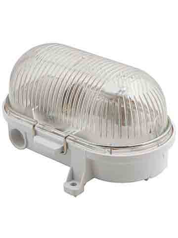 Koopman Bulley Bulley wit E27 polycarbonaat 230V max. 75W IP54