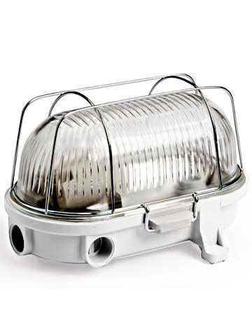 Koopman Bulley Bulley wit E27 bakeliet 230V max. 60W IP54