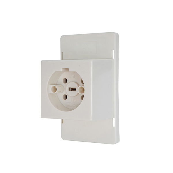 Power Plex Power Plex opbouw contactdoos 16A met lasdoosdeksel