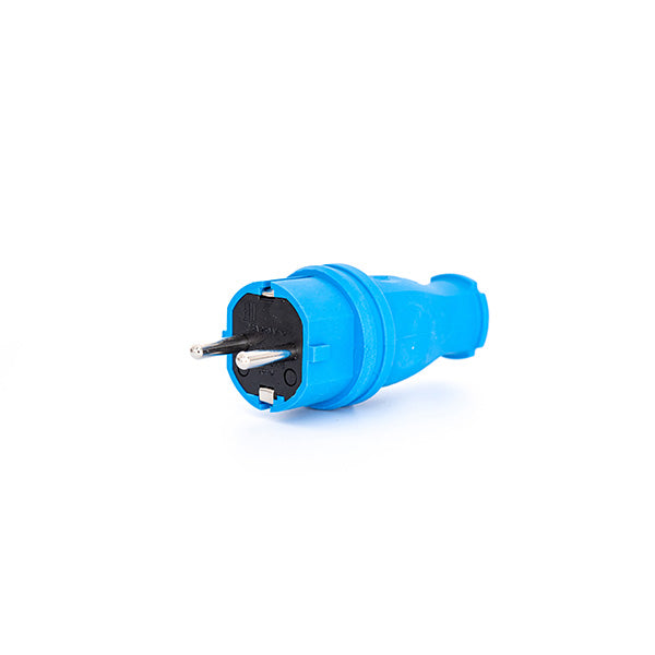 Power Solid Power Solid stekker 16A TPE randaarde IP44 blauw