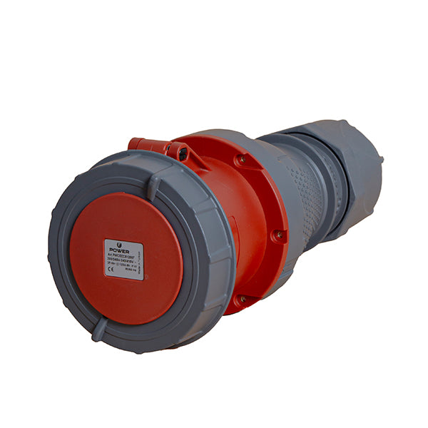 Power CEE CEE contrastekker 5-polig 125A IP67 rood