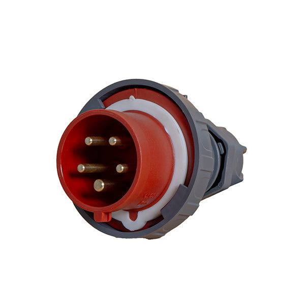 Power CEE CEE stekker 5-polig 16A IP67 rood