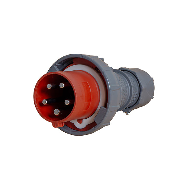 Power CEE CEE stekker 5-polig 63A IP67 rood