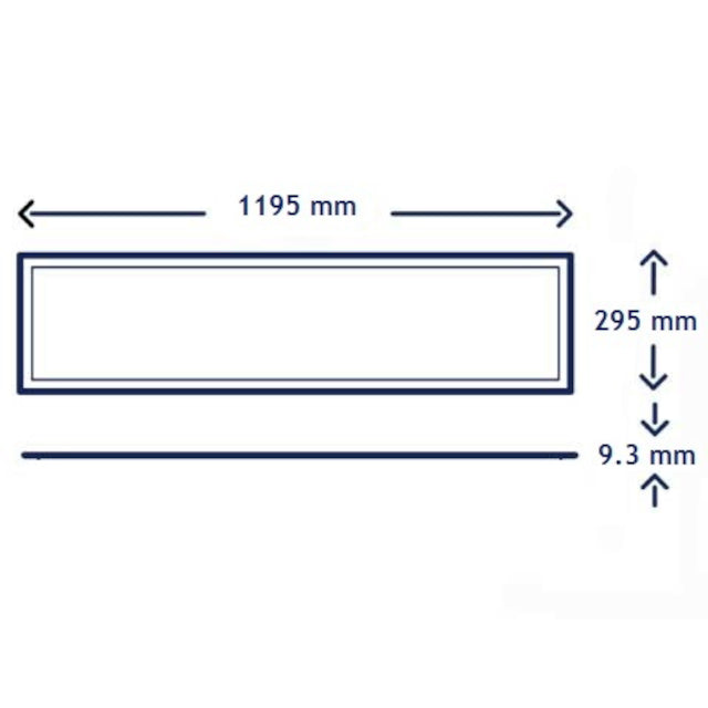 IRIS - Daglicht LED Paneel 44w - 5700k - UGR19