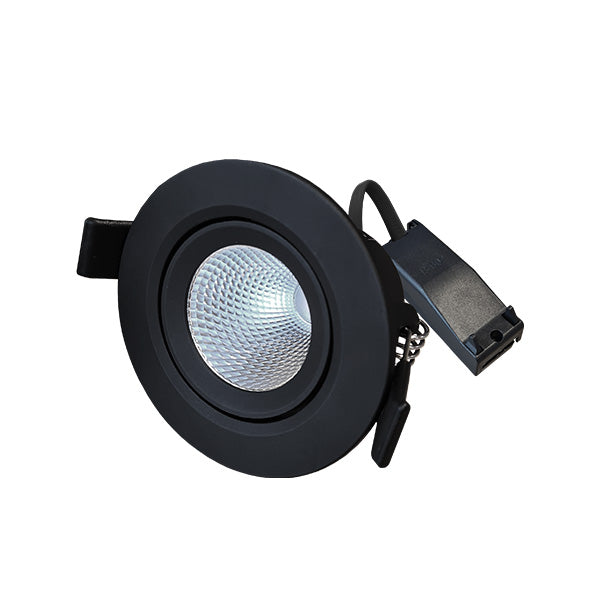 Interlight Cascade Cascade led downlight 10W Ø105mm 3.000K zwart incl. driver