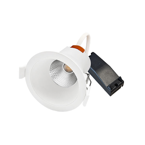 Interlight Capsule Capsule led downlight 9W Ø103mm 2.700K wit IP44 incl. driver