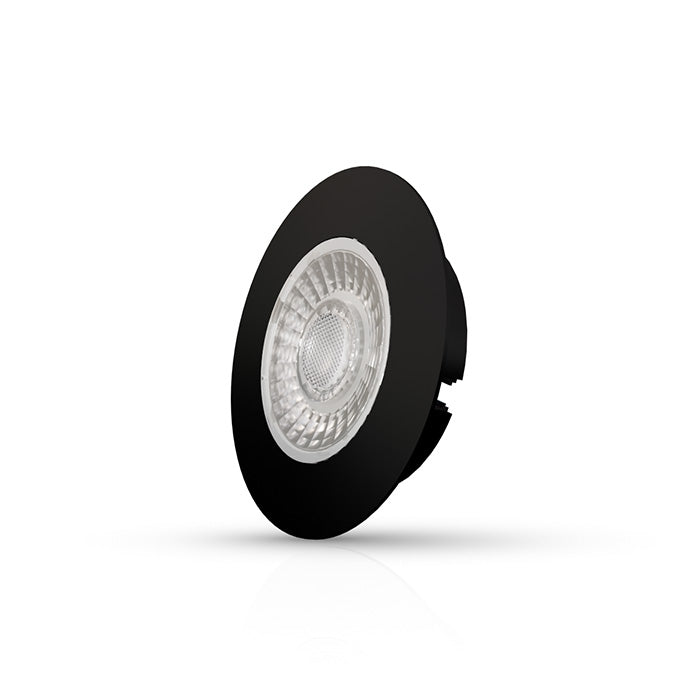 Interlight Cabiled Cabiled led downlight 4W Ø65mm 2.700K zwart IP44