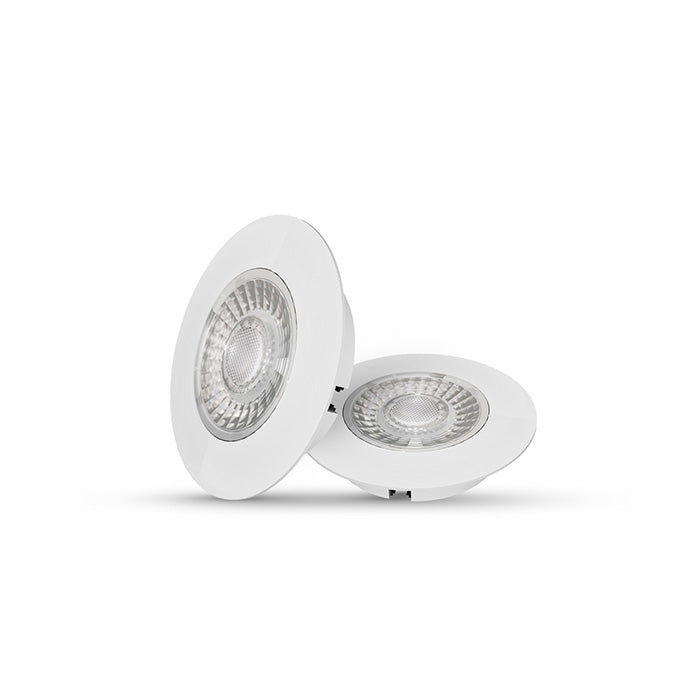 Interlight Cabiled Cabiled led downlight 4W Ø65mm 2.700K wit IP44 2st incl.driver