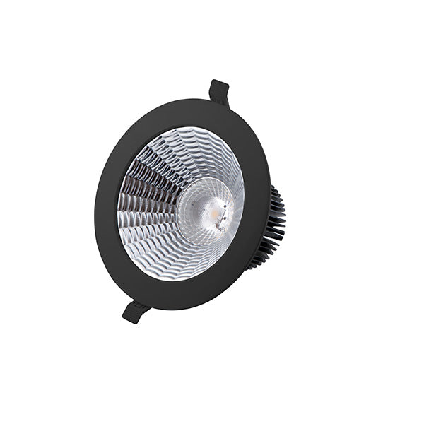 Interlight Camita Camita led downlight 32W Ø230mm 3.000K zwart ex. driver