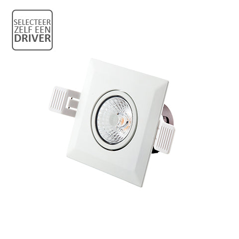 Interlight Camita Camita led downlight 8.5W 90x90mm 2.800K dimbaar ex. driver