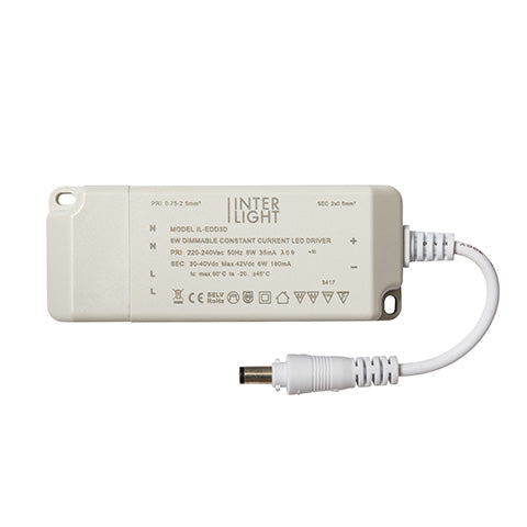 Interlight Easyfit Easyfit led driver 8W 180mA/230V dimbaar