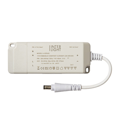 Interlight Easyfit Easyfit led driver 11W 250mA/230V dimbaar