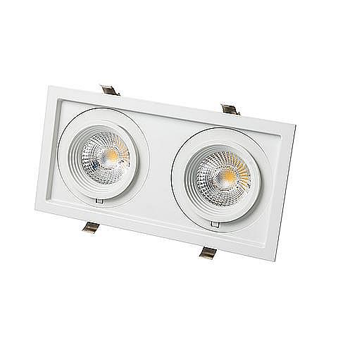 Interlight Creator Creator 2-voudig 2X43W 8.000lm 24° 3.000K BBBL ring wit + driver