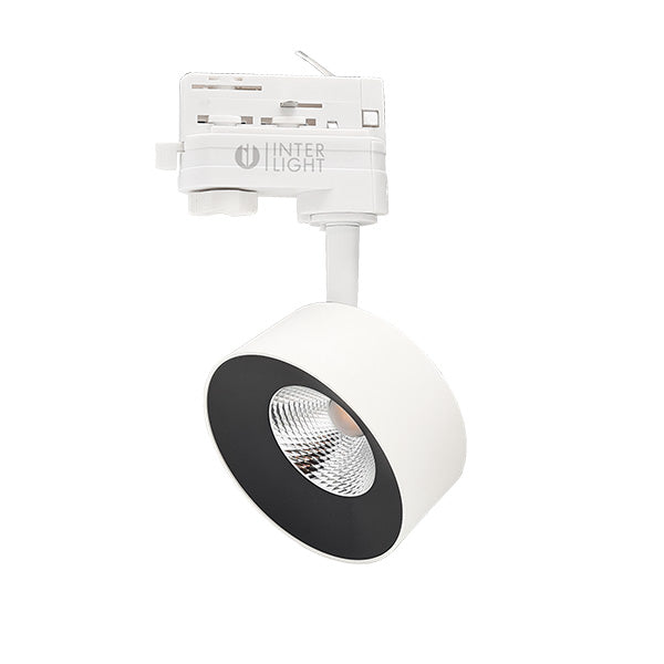 Interlight Focus Focus led track spot 7W 40° 3.000K wit CRI>80