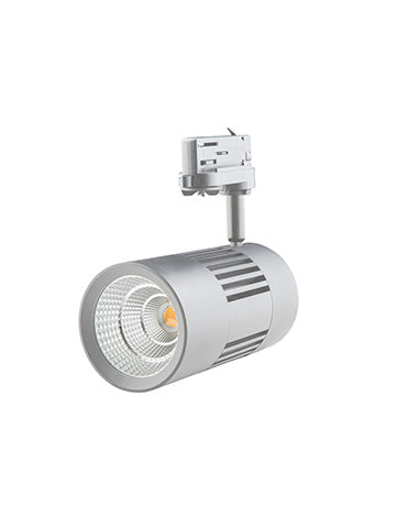 Interlight ColourPunch ColourPunch led reflector track spot 40W 36° 3.000K CRI>90 zilver