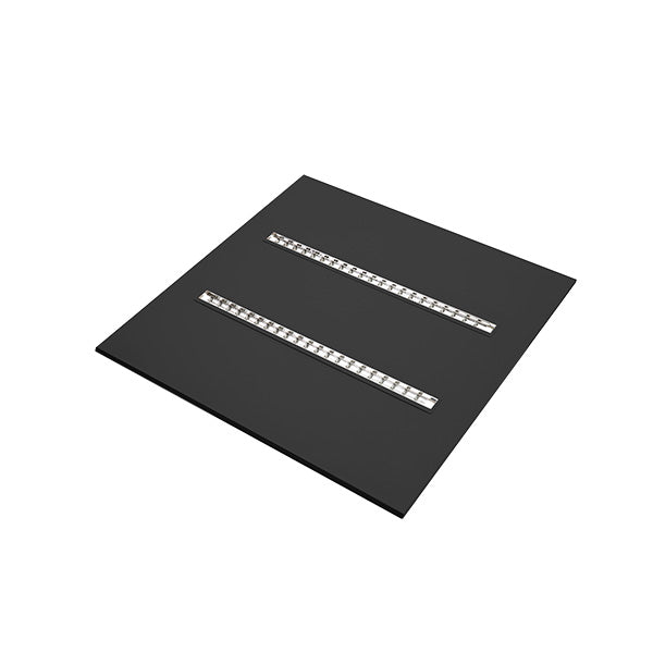 Interlight Orion Orion paneel 28W (595x595x30mm) 4.000K UGR<19 zwart ex. driver bulk
