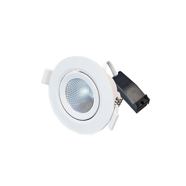 Interlight Cascade Cascade led downlight 6.5W Ø90mm 2.700K wit incl. driver