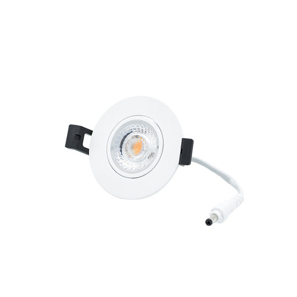 Interlight Camini Camini led spot 8W Ø82mm 2.700K wit kantelbaar dimbaar incl. driver