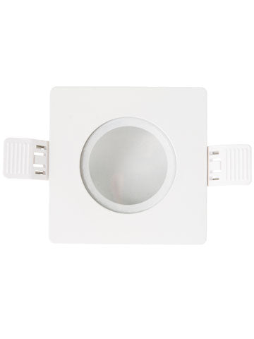 Interlight Frames MR16 frame 90mm vierkant wit RAL9016 IP65