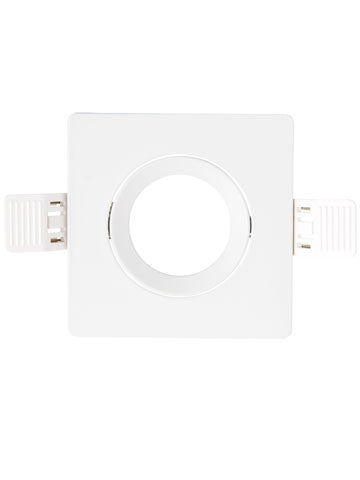 Interlight Frames MR16 frame 90mm vierkant wit RAL9016 IP20