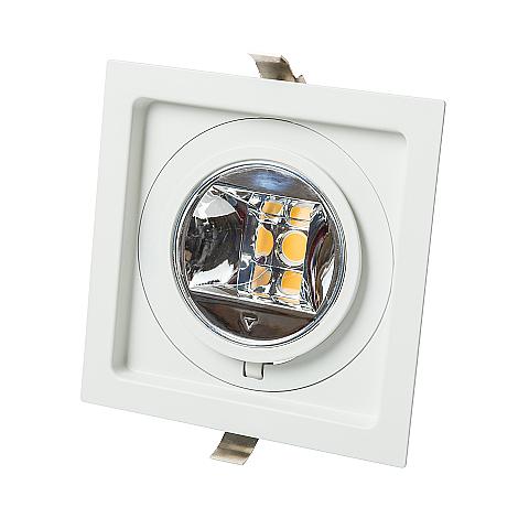Interlight Creator Creator 1-voudig 24W 2.000lm rfl 3.000K BBBL ring wit + driver