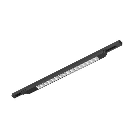 Interlight Orion Orion led track 55W links/rechts 3.000K zwart